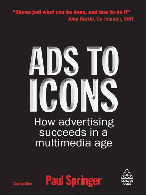 Title details for Ads to Icons by Paul Springer - Available